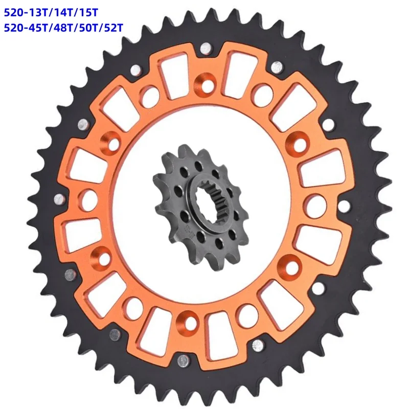 Piñón trasero delantero para Gas Husaberg FE TE FX 125 250 300 350 390 450 501 FS 570 Super MC EC MCF ECF EXF Cross Country