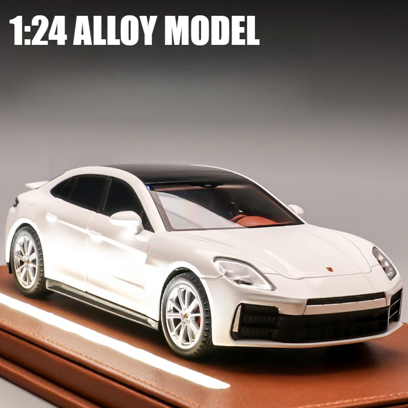 

1:24 Panamera Luxury Sedan Simulation Alloy Car Model Sound And Light Toy Car Toy Boy Collection Decoration Gift
