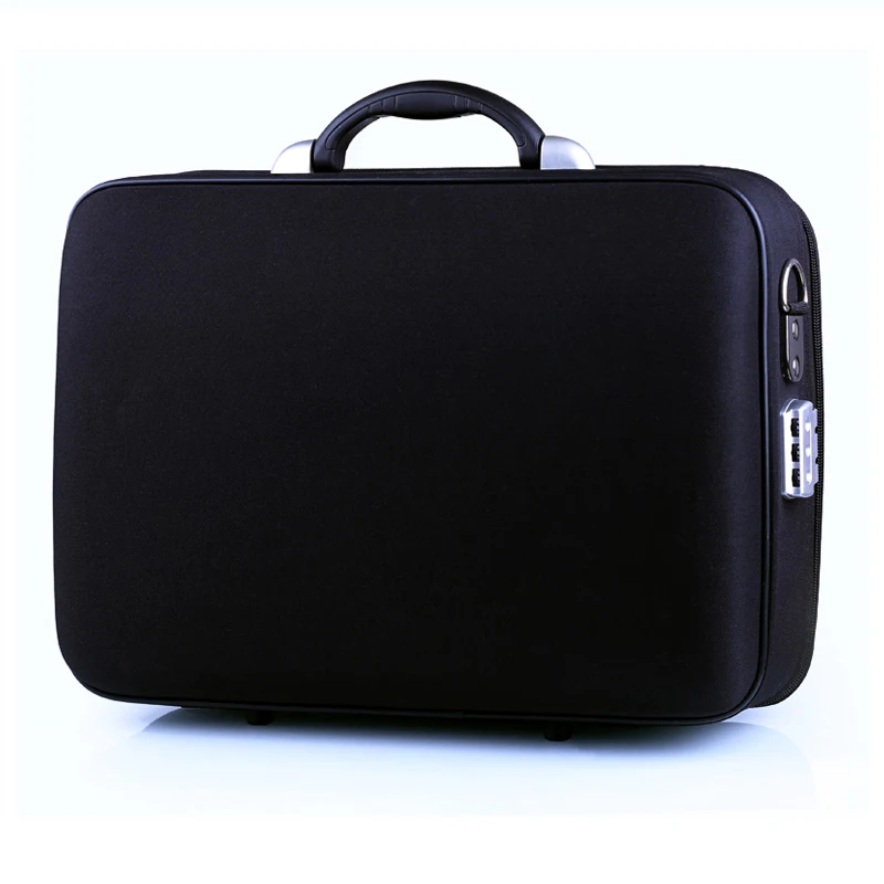 Portable Password Box Business Document Briefcase Toolbox Small Suitcase Male Portable Tool Bag File Case