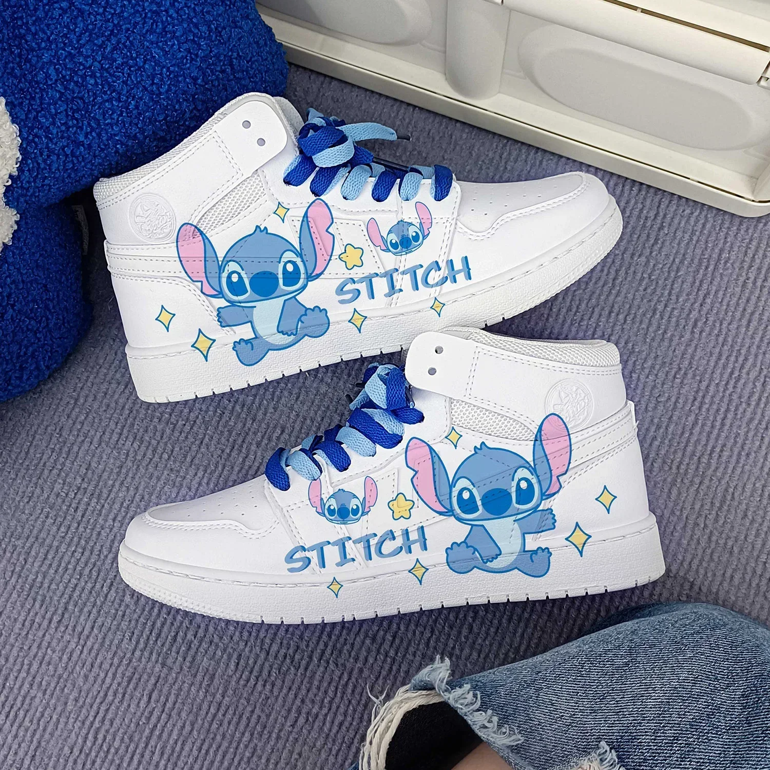 

Женская милая повседневная обувь принцессы с героями мультфильмов Диснея, нескользящая мягкая спортивная обувь