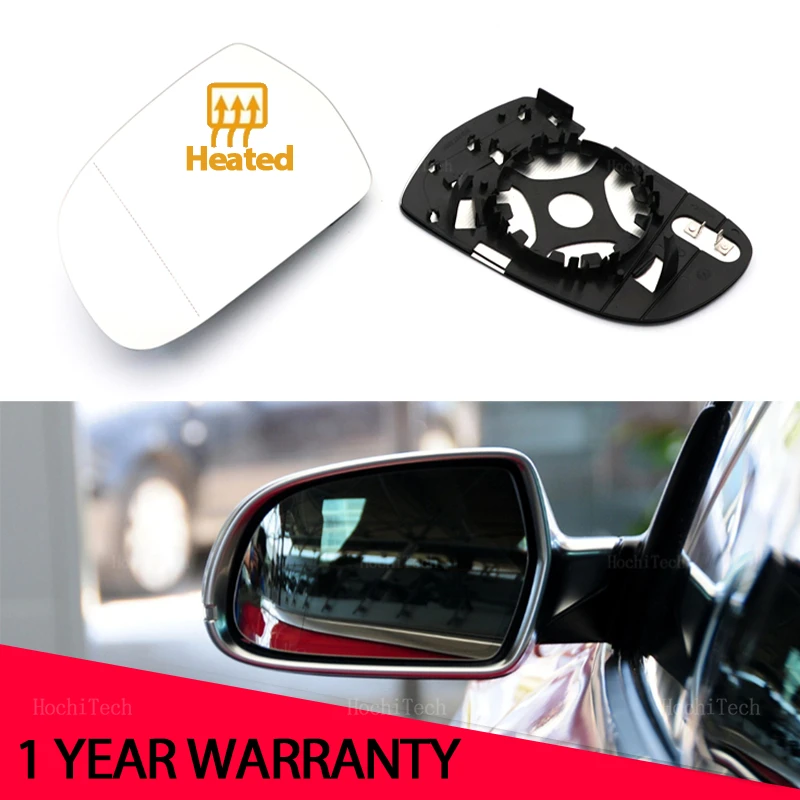 

For Audi A4 S4 RS4 B8.5 2011-2016, A5 S5 RS5 B8.5 2010-2016, A3 8P RS3 Left or Right Side Wing Heating Mirror Glass