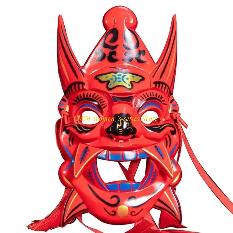 Q39C Handgeschilderd masker Halloween Cosplay Mask Masker Kostuumdecoratie Maskerade Masker voor vrouwen Men Maskerade Halloween