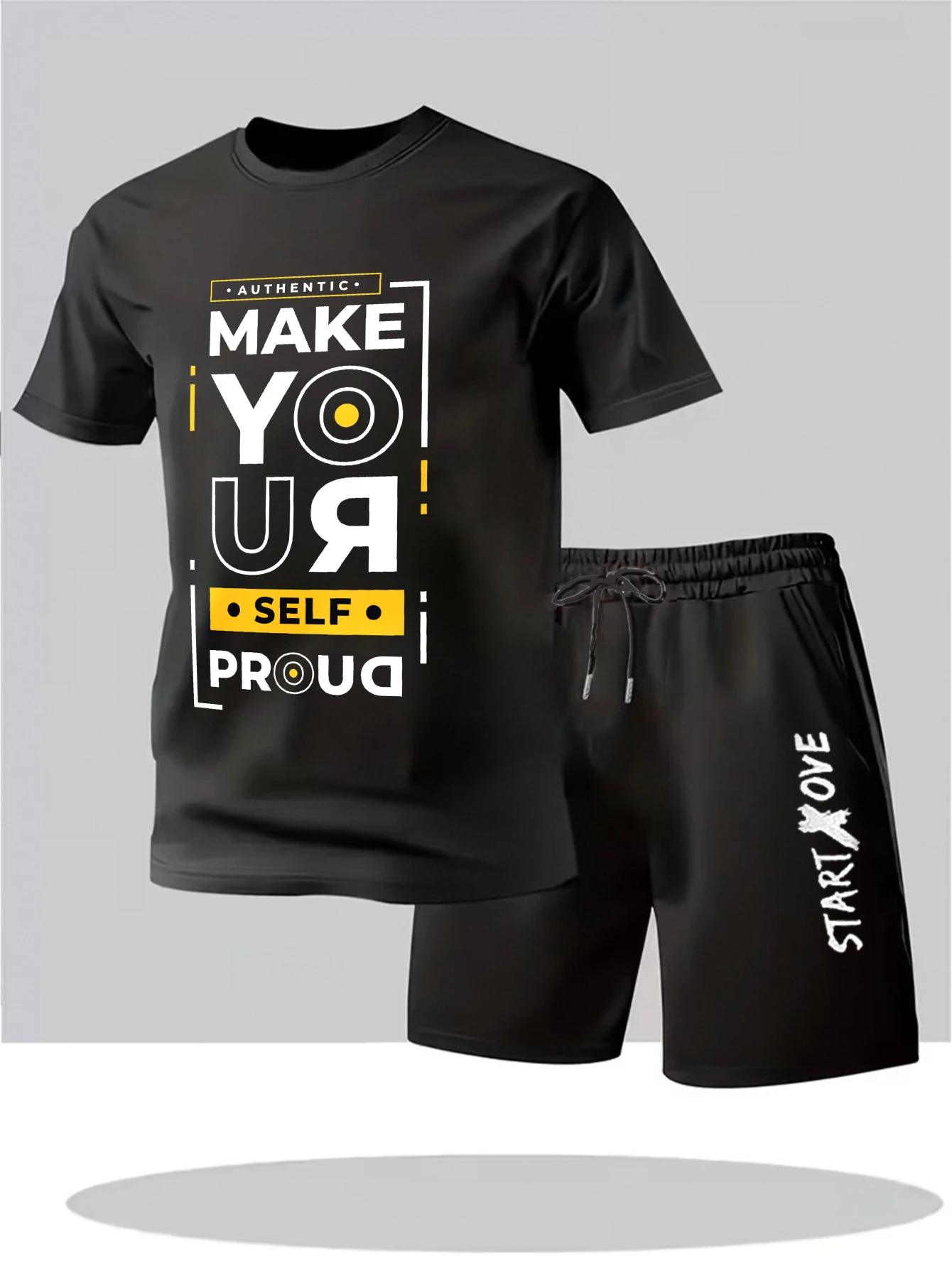 Men's set 2025 summer outfits two piece Printed Polyester thin Tracksuit men sets for men men's tracksuit Graphic 2 piece set