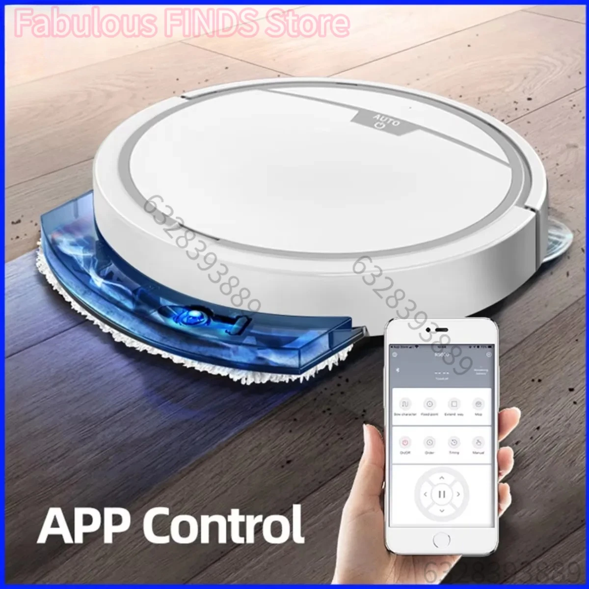 New Wireless Smart Robot Vacuum Cleaner Multifunctional Super Quiet Vacuuming Mopping Humidifying For Home Use Home Appliance