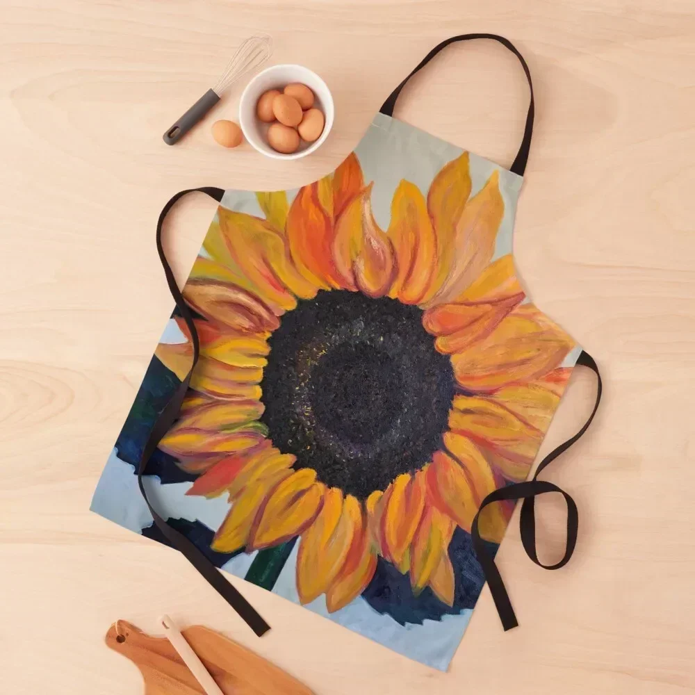 

Sunflower by Stephanie Fuller Apron For Man Men's Kitchen christmas Things For Home And Kitchen Apron