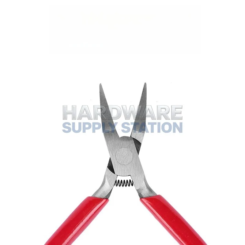 

Щипцы для вытяжки проволоки с широкими губками, золотисто-серебристые, с красной ручкой, пружинные, практичные инструменты для изготовления ювелирных изделий, вытяжки и формовки проволоки