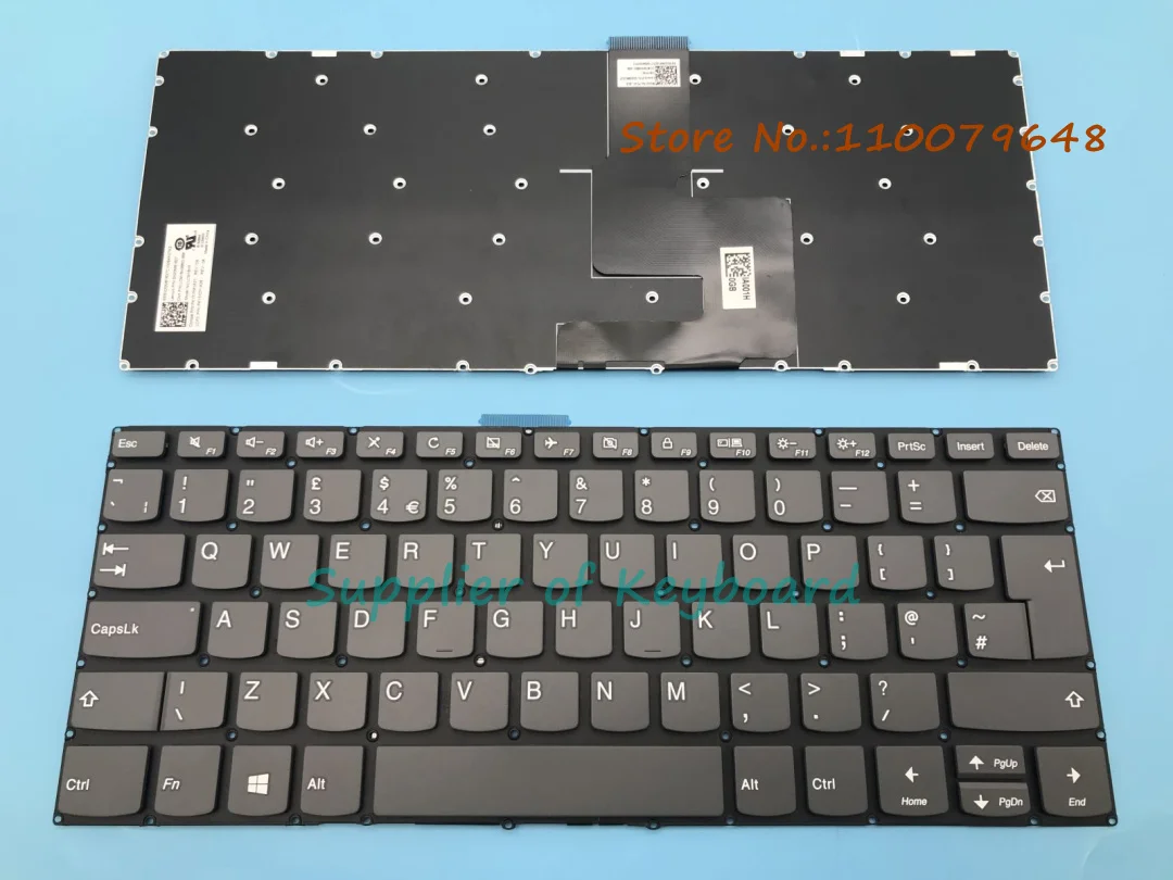 NEW For Lenovo Ideapad C340-15IML C340-15IIL C340-15IWL Laptop UK/Brazilian Portuguese Keyboard