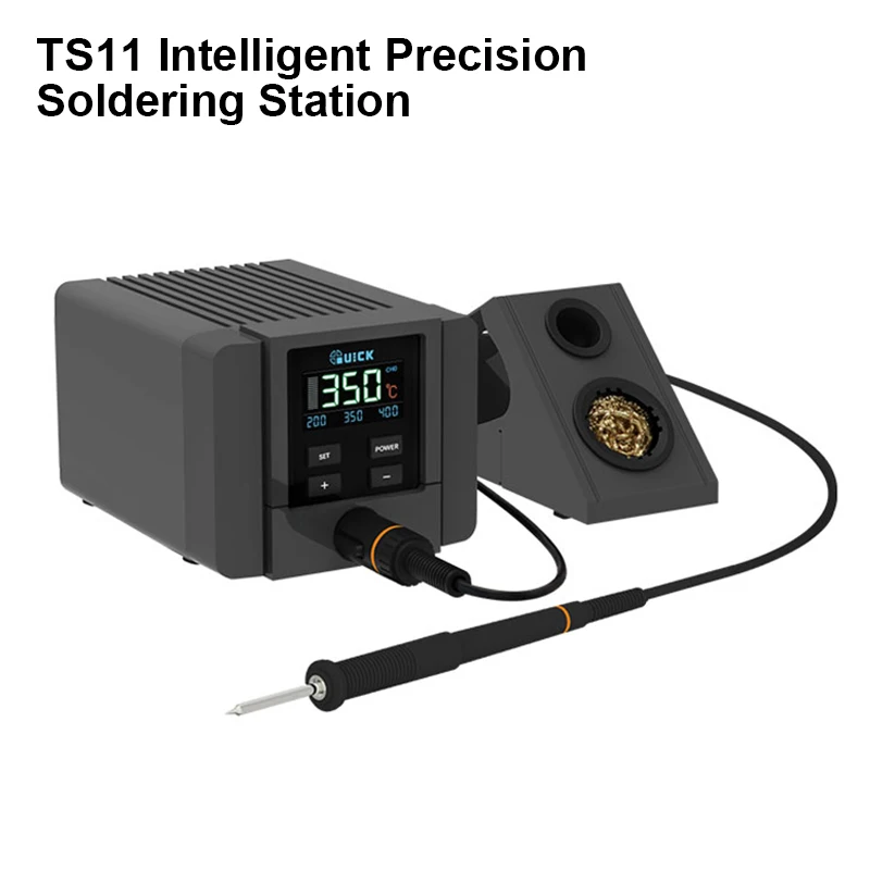 QUICK TS11 Quick Recovery Intelligent Soldering Station for Mobile Phone Maintenance High Precision Welding Table