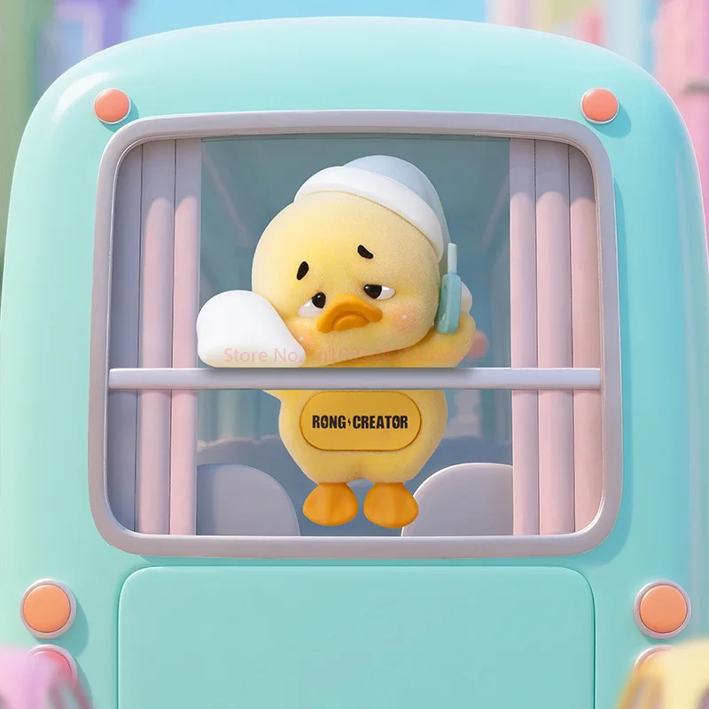 

Модная слепая коробка серии Duck Party - милое украшение для рабочего стола, отображение состояния утки, популярный подарок на день рождения на складе