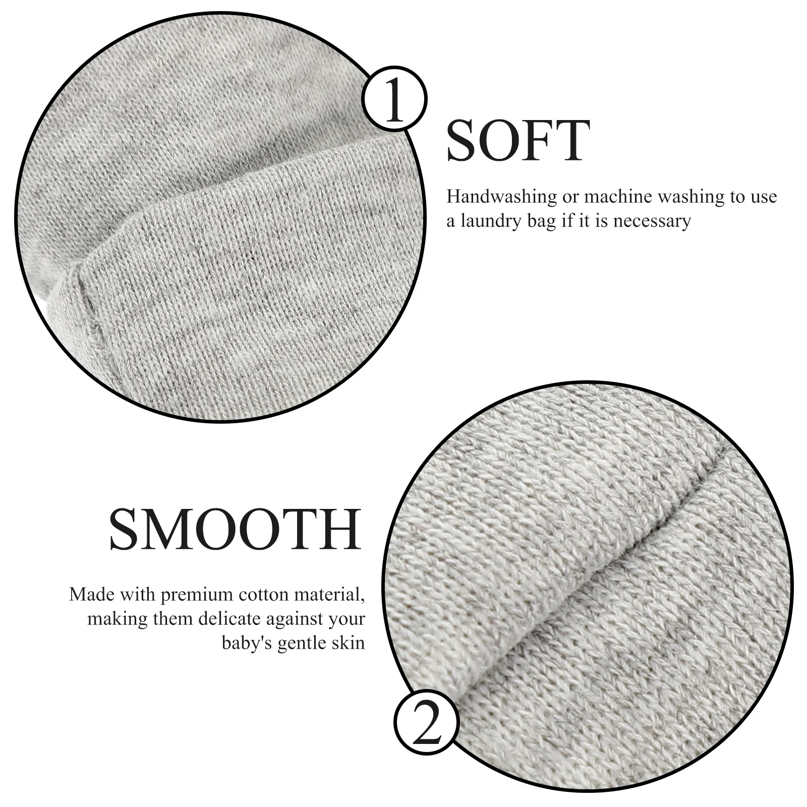 

9Pairs Anti-Scratch Baby Mittens Cotton Infant Gloves Newborn Gloves No Scratch Soft Comfortable Hand Protector