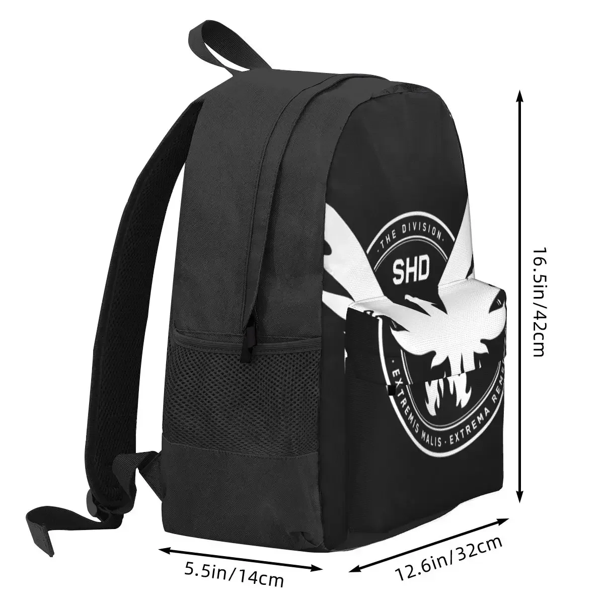 The Division 2 Shd Strategic Homeland Division Backpacks Boys Girls Bookbag Students School Bags Travel Rucksack Shoulder Bag