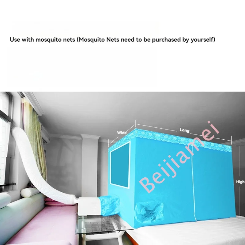 Mobile Small Air Conditioner Refrigerator Mini Air Conditioner Mosquito Net Desktop Mini Refrigerator Pet Cooling With Handle