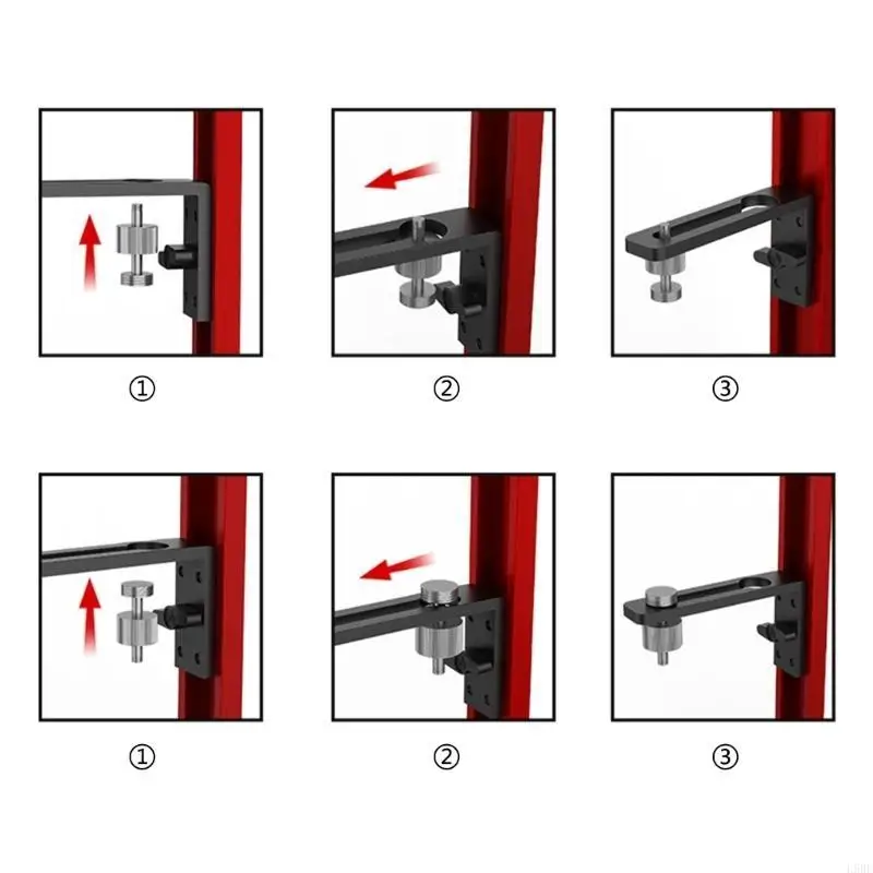 L9BE Universal Lasers Level Wall Mount Bracket Adjustable Multifunctional Lasers Bracket For Rotating Lasers Leveling Support