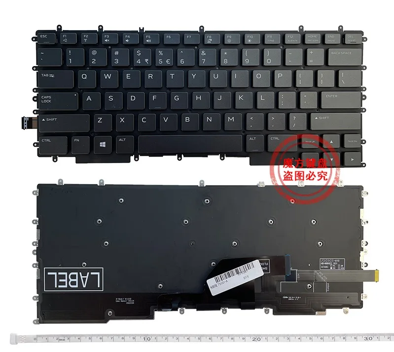 

Новая английская клавиатура с подсветкой для ноутбуков DELL G7 7500 G7-7500 2020 RGB