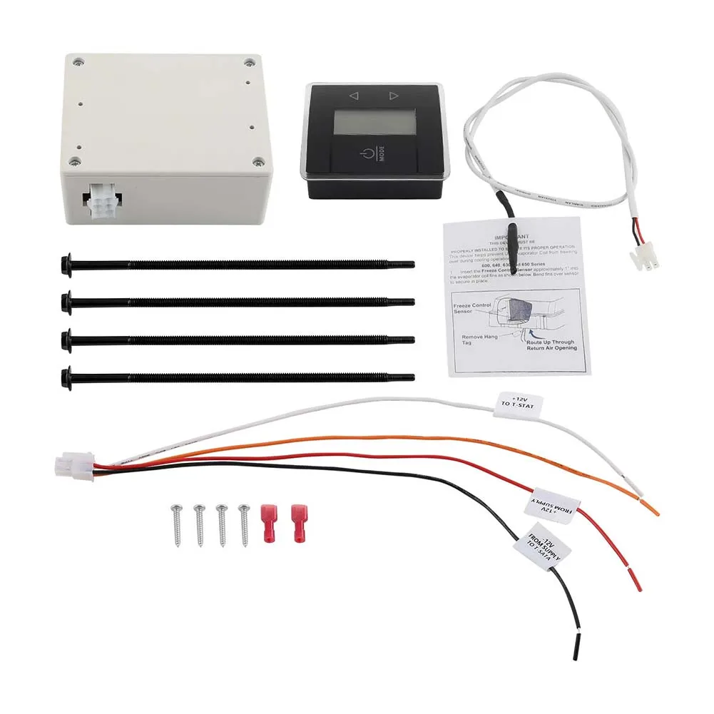 For Rv Thermostat Kit 3316230.714 LCD Display For Dometic Single Zone Air Conditioner Control Panel For Camper Trailer