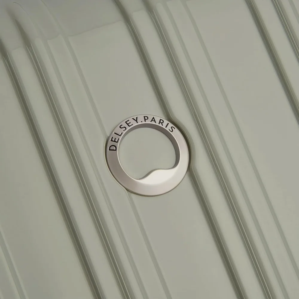 Expandable Spinner Luggage with Hardside, 28 Inch Large, Latte Color, Aero Design for Travel