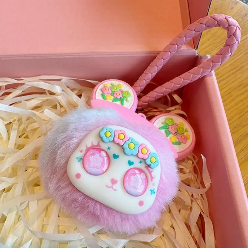 Plush Key Ring Soft Cozy Bag Charm กระเป๋าเป้สะพายหลังแบบพกพาอุปกรณ์เสริมจี้กุญแจสําหรับครอบครัวเพื่อนกระเป๋าเด็กกระเป๋าเป้สะพายหลังกุญแจรถ