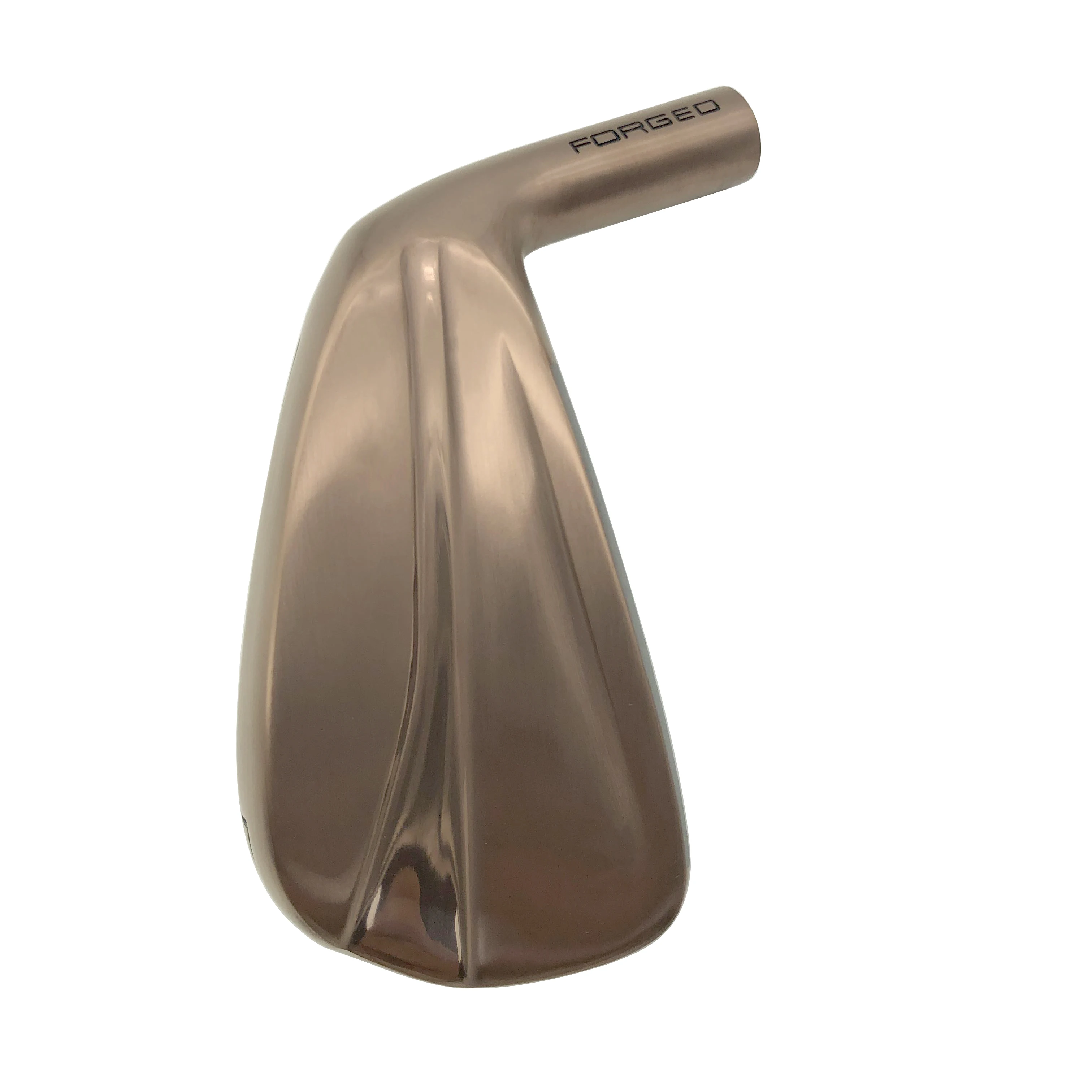 مكاوي النادي مزورة من الحديد الذهبي المقاوم للصدأ مزورة لليد اليمنى # طقم حديد جولف مطحون 4-P برأس حديد جولف ذهبي وردي #5