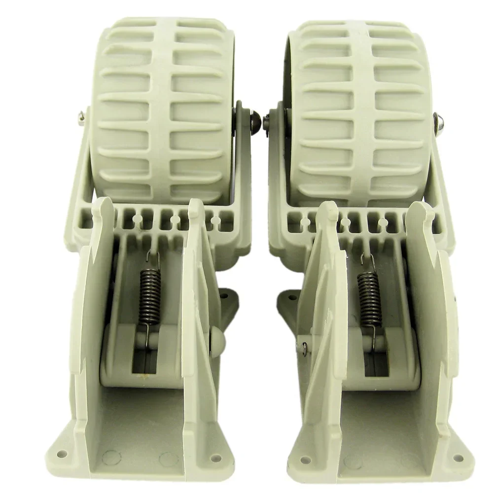 Roda Peluncuran Perahu Karet Roda Perahu Flipup Tulang Rusuk Nilon Roda Penarik Laut Trailer Trolly