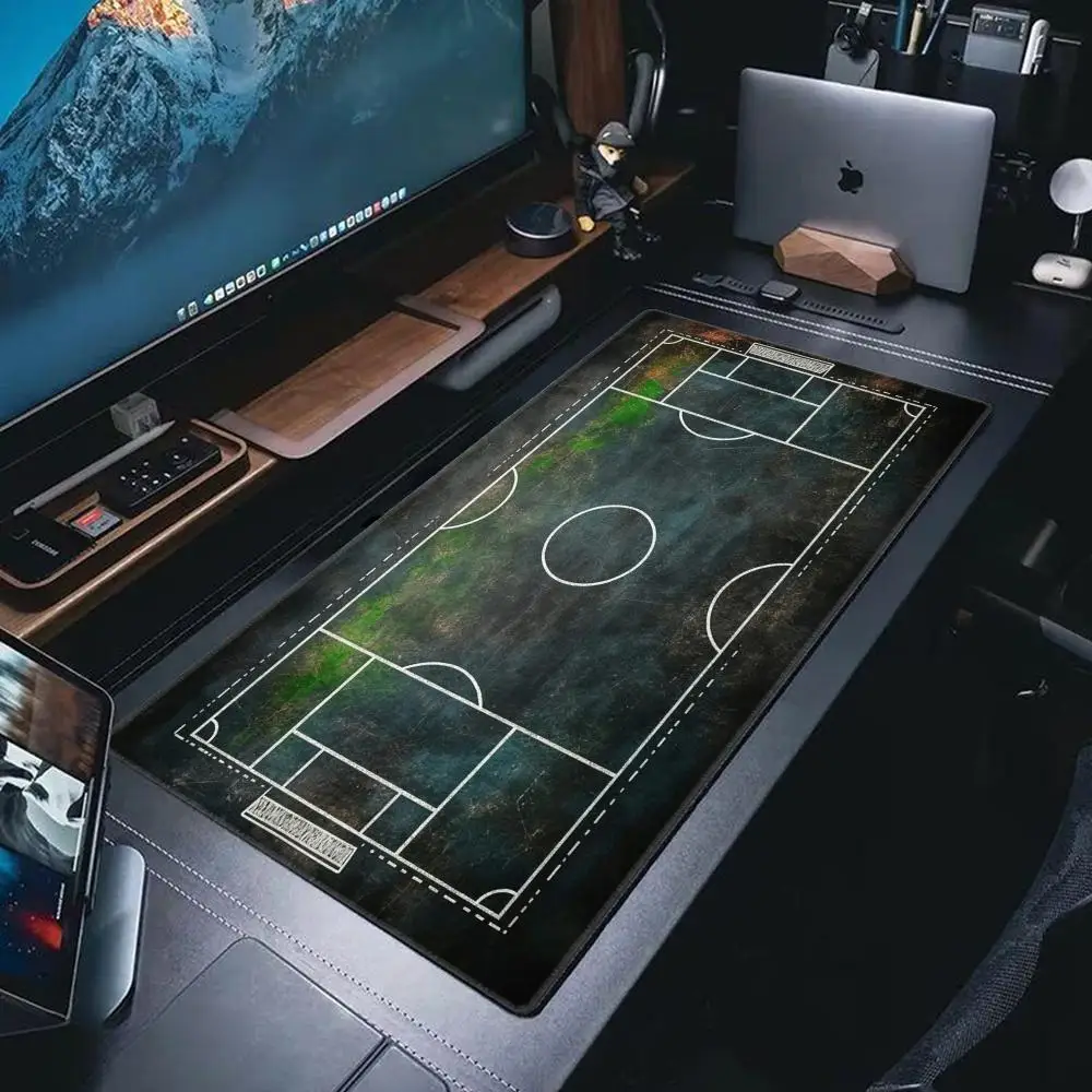 Oversized Soccer Field Gaming XXL Large Mouse Pad, Non-Slip Sturdy Polyester Office Gamer Softable Desk Mat For Game Use HYBXAXC