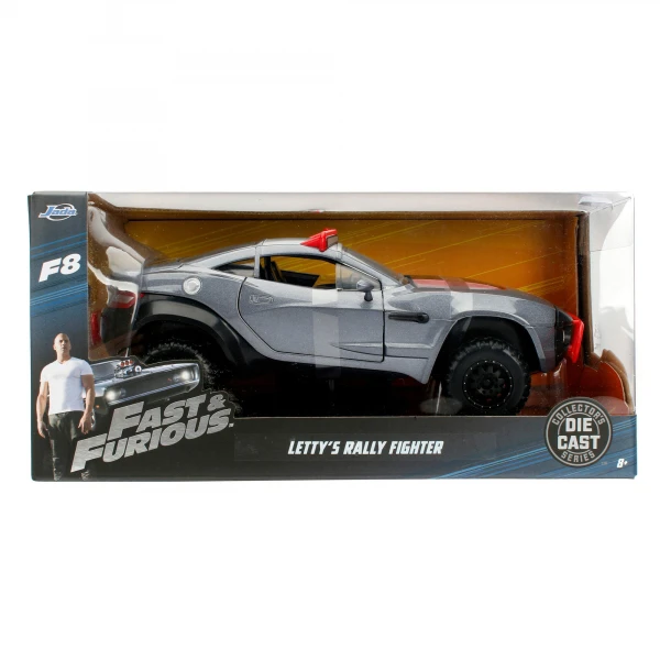 

Diecast Ja Da1/24 Scale Movie Car Rally Battle Car Model Collectible Toy Gift Souvenir Display Ornament