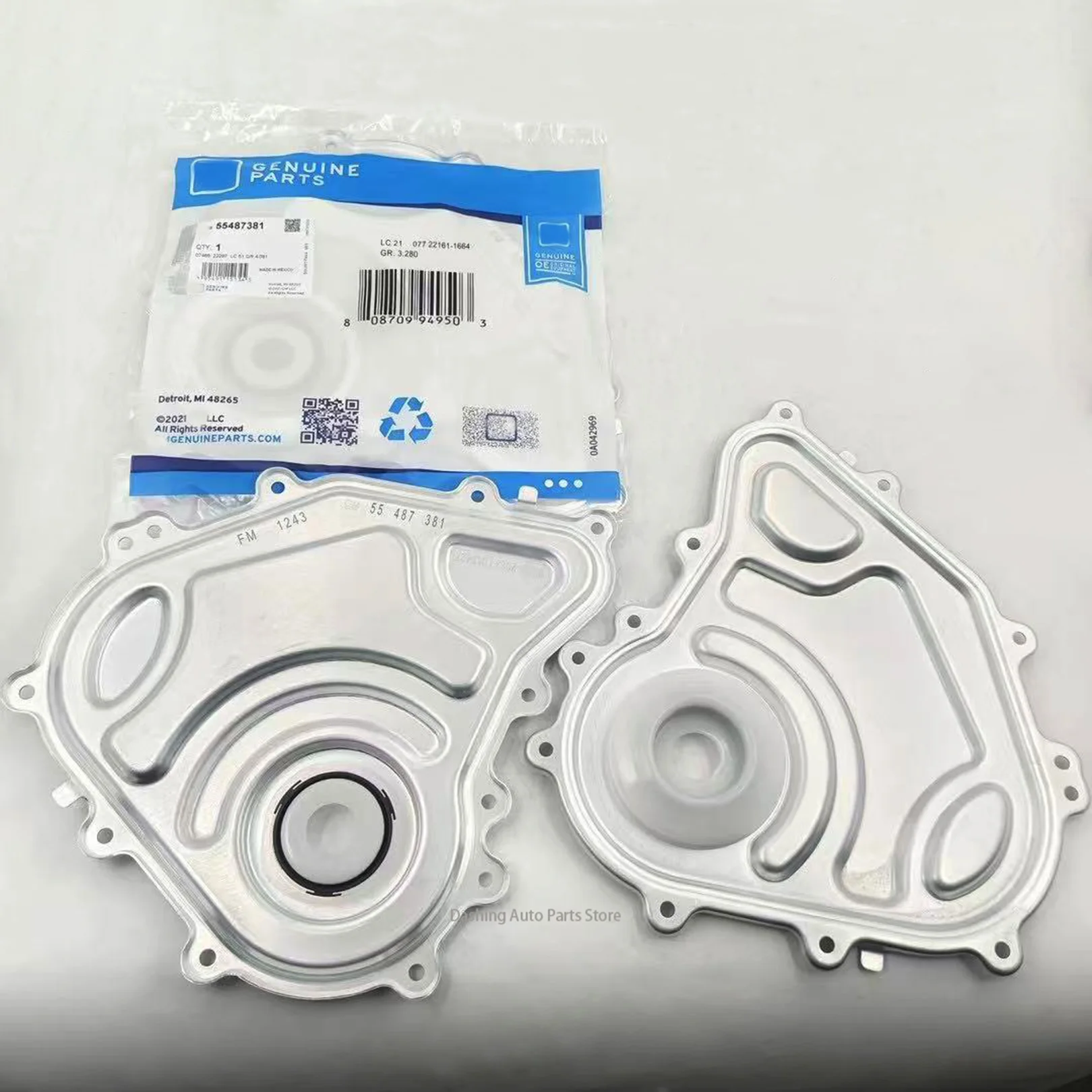 

5pcs 55487381 Crankshaft Front Oil Seal Cover For BUICK Chevrolet TRAX Opel GM Encore GX 55509157
