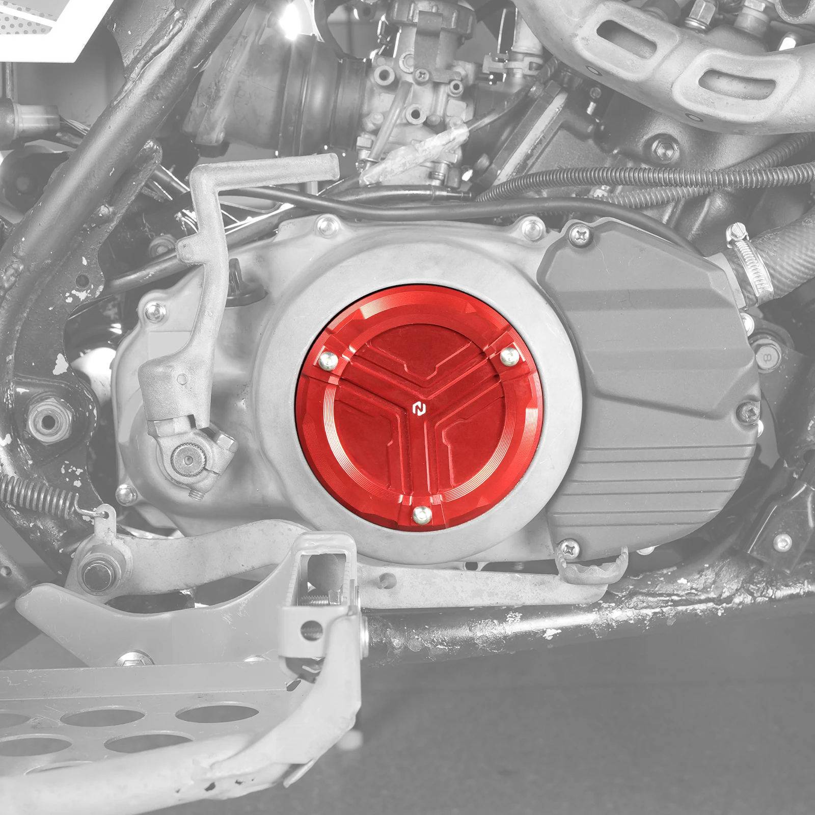NICECNC Kupplungsdeckel-Einsatz für Yamaha Banshee 350 1987-2006 Motorrad-Motorschutz 4L0-15431-01-00 ATV-Zubehör – Detail 8