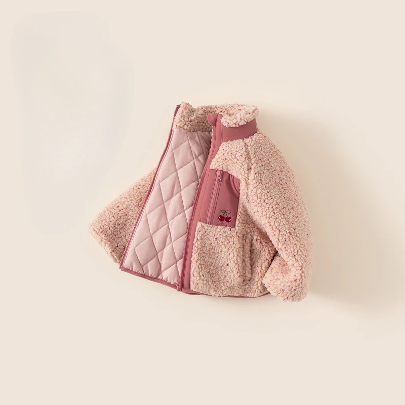 Children Cotton Clothing Winter Clothes Warm Long Sleeved Plush Jacket Boy Winter Jackets Girls Coat Children Clothing Ropa Niña