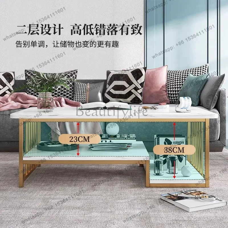 Coffee small apartment Italian living room household small tea table light luxury simple creative