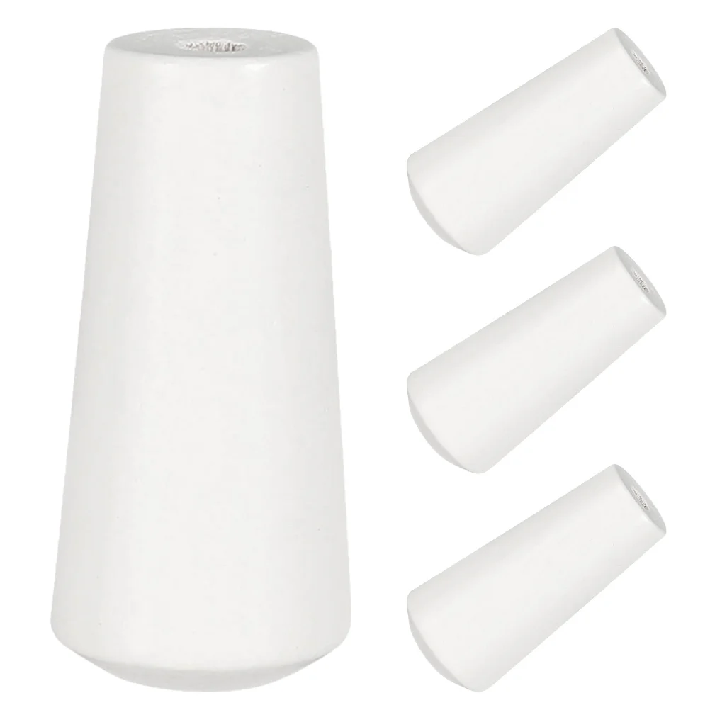 

4Pcs Wood Cord Knobs for Blinds Elegant Pull Cord Ends Sturdy Tassel Drops Window Treatment Accessories Repair Parts