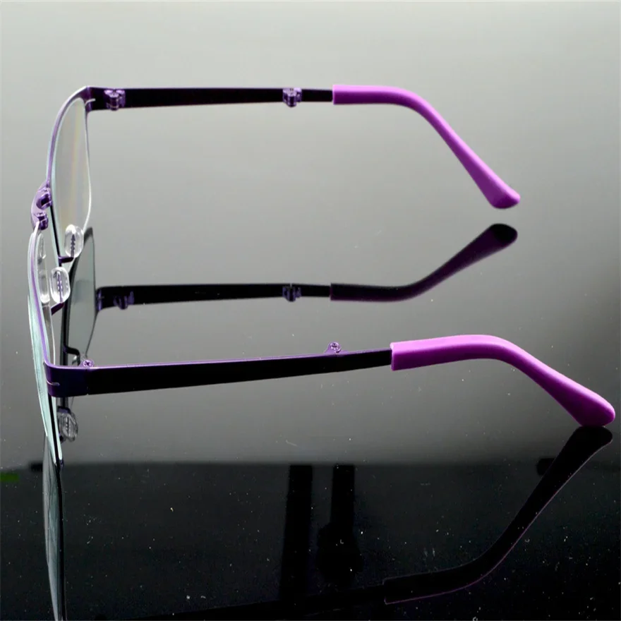 Clara Vida Progressive Reading Glasses Folding Portable Purple Fashion  Multifocal Reading Glasses +0.75 +1 +1.5 +1.75 To +4