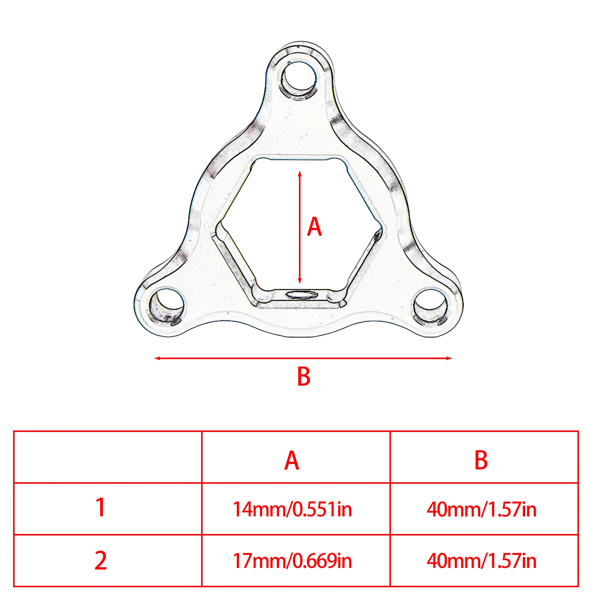 1 Paar Motorrad CNC-Federgabel-Vorspannungseinsteller 14mm 17mm für Yamaha MT-09 YZF R6 Suzuki Kawasaki Ducati – Detail 2
