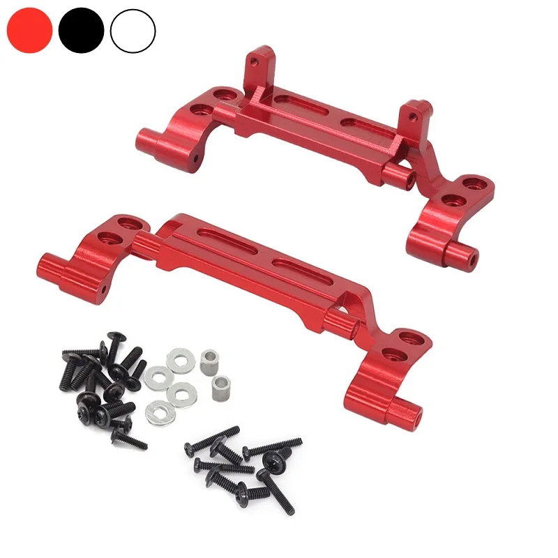 MN78 MN168 Metal Front and Rear Link Rod Mount Bracket with Servo Mount 1/12 RC Car Upgrade Parts Accessories