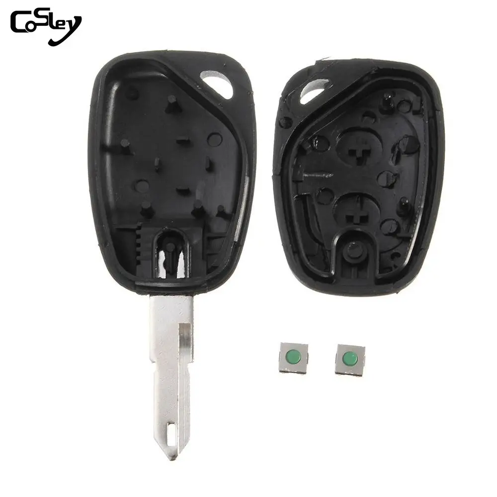 

1pc 2 Button Remote Car Key Shell Cover Fob Case For Vauxhall for Opel Vivaro/Renault Movano Trafic Renault Kangoo Blank