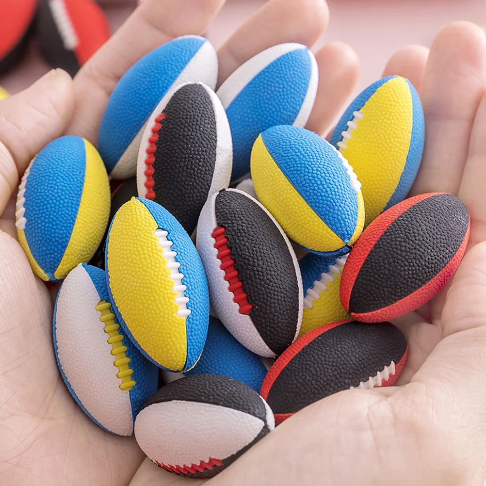 12 Pcs Eraser Mini Football Child Toddler Erasers for Kids Decor Decorative Student