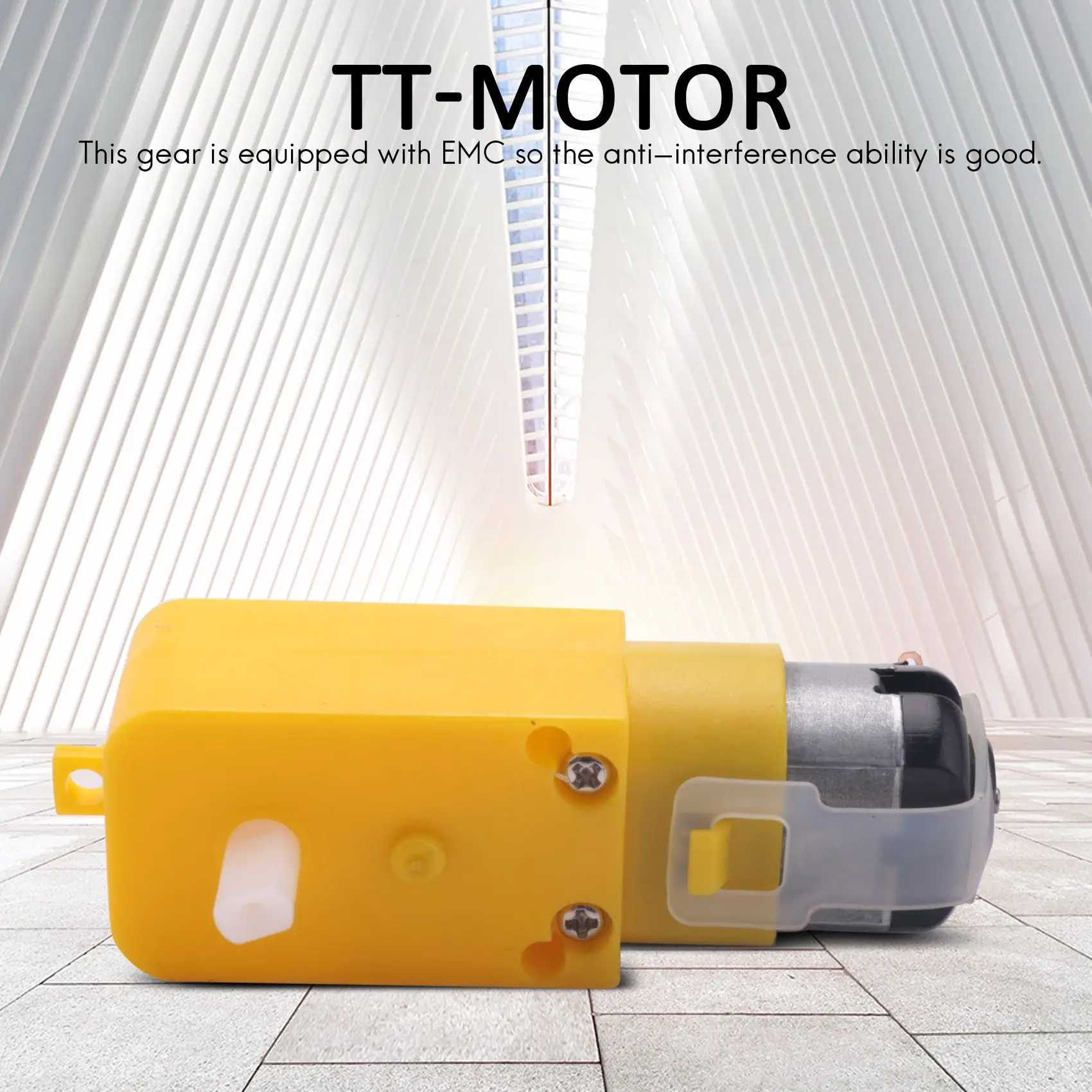 10-teiliger Smart Car Tt Motor Launch Smart Car Getriebemotor für Arduino HEISS