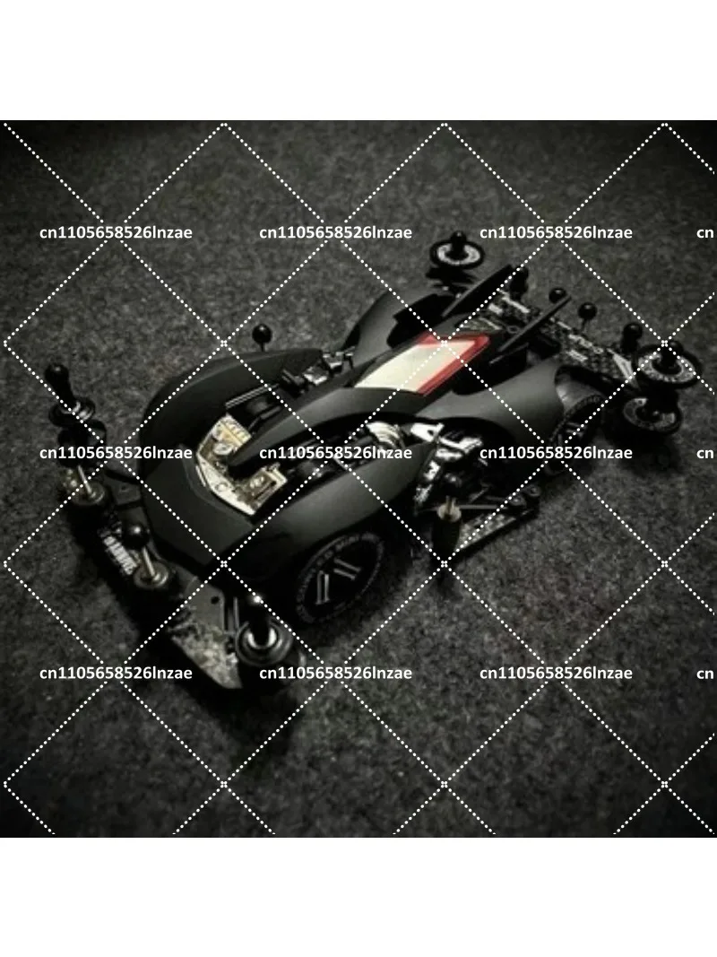 4x4 Modified FMA Chassis Front Motor Fast Pit Viper Matte Black Spray Paint