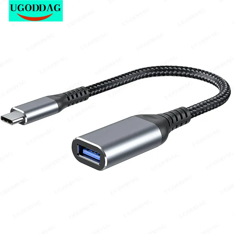 חדש USB C כדי USB מתאם סוג c כדי USB 3.0 OTG כבל Thunderbolt3 כדי USB מתאם תואם עבור MacBook windows מחשב נייד נייד