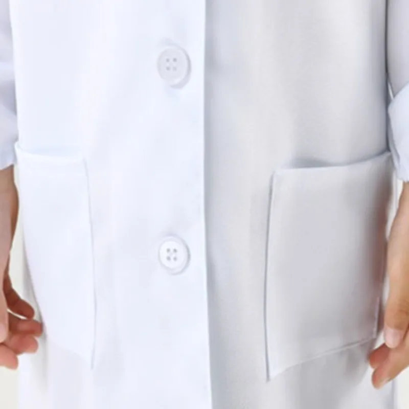 Costume de médecin et d'infirmière pour enfants, blouse de laboratoire scientifique, uniforme de travail de jeu de rôle médical blanc, tenue de jeu de simulation