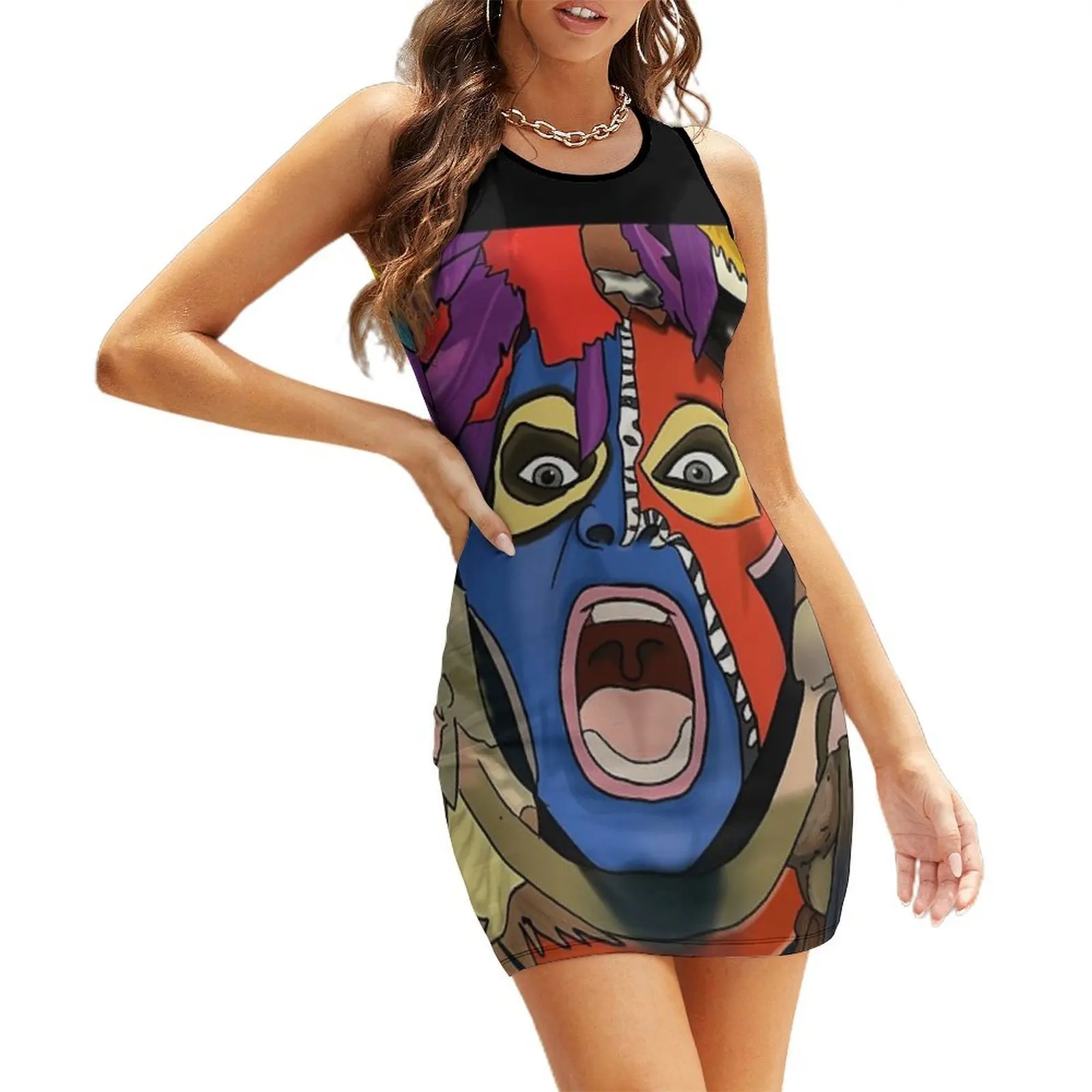 

Diamond David Lee Roth Sleeveless Sundress Clothing female Cocktail of dresses Bride dresses evening dress women