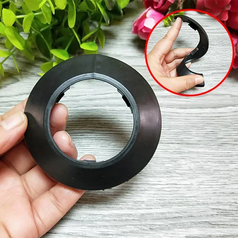 1pc Air Conditioning Pipe Hole Decorative Cover Wall Hole Plug White Plastic for Pipe Hole Decorative Cover Shielding