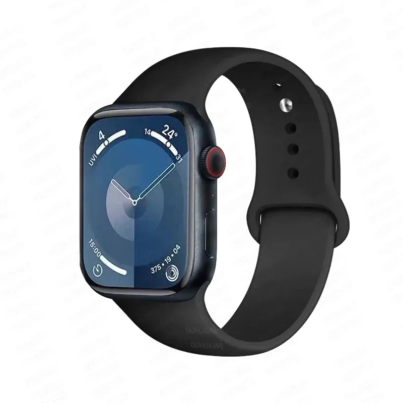 For Apple New GPS Smart Watch Men Watch Series 9 Always On Display Body Temperature BT Call NFC Women Smartwatch For IOS Android