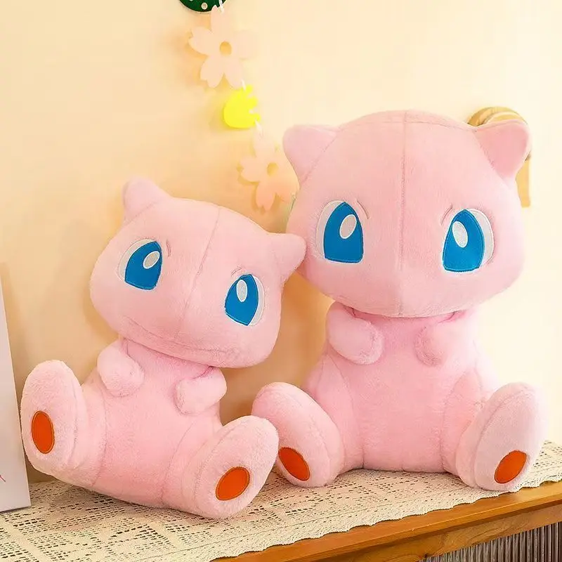 

анимеPokemonMew35cmПлюшевая куклаMewtwogirlДевчачье сердцеМягкие украшения для диванаpp хлопковая начинкаPillowdecorateИгрушечные куклы