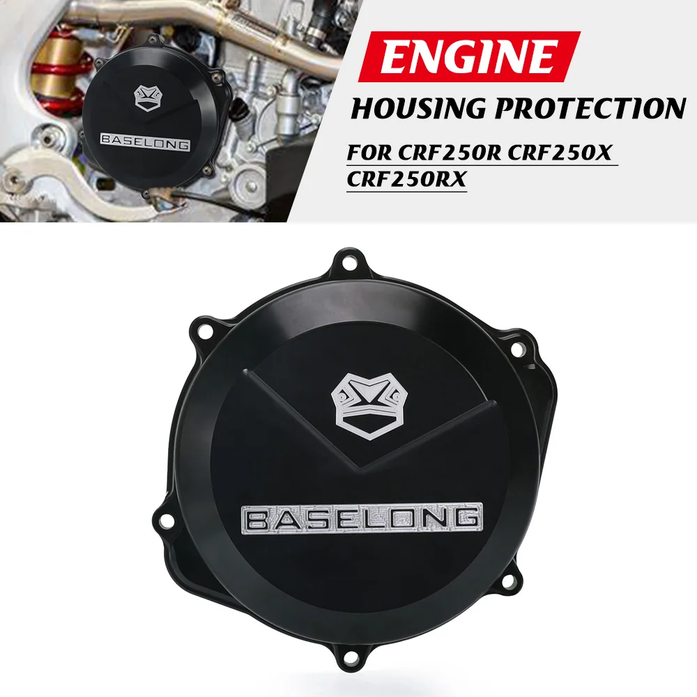 

For Honda CRF250R 2018-2019-2020-2021-2022-2023-2024-2025 Engine Billetproof Clutch Cover Protection Motorcycle CRF250X CRF250RX