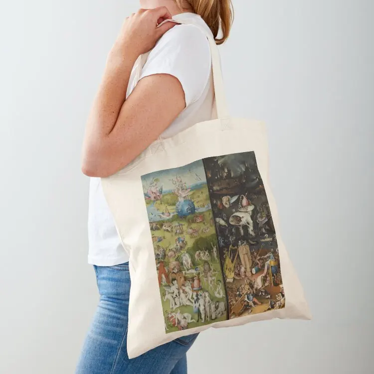 

The Garden of Earthly Delights (1) - Hieronymus Bosch Tote Bag Canvas bag for women canvas tote handbag shopper bag women canvas