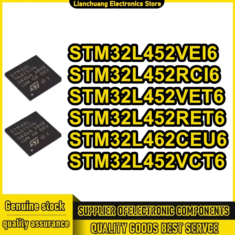 

Микросхемы STM32L452RCI6, STM32L452RET6, STM32L452VCT6, STM32L452VET6, STM32L452VEI6, STM32L462CEU6 в наличии