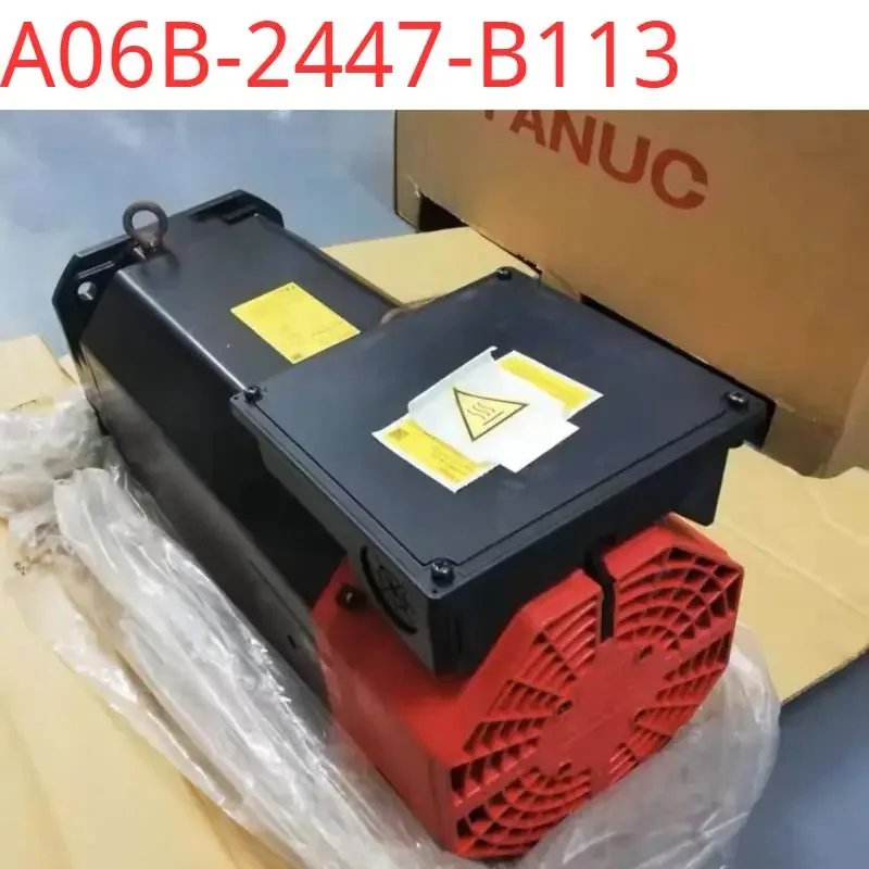 

A06B-2447-B113 # 0202 Fanuc New Spindle Motor 12 months warranty