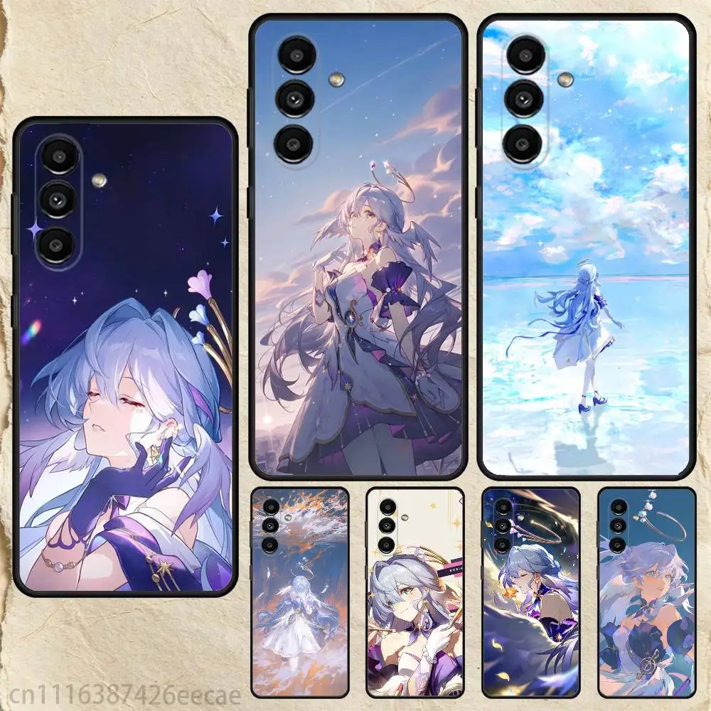 Honkai Star Rail Robin Phone Case For Samsung S25,24,21,22,23,20,S30,Ultra,Plus, Fe,5G Silicone Cover