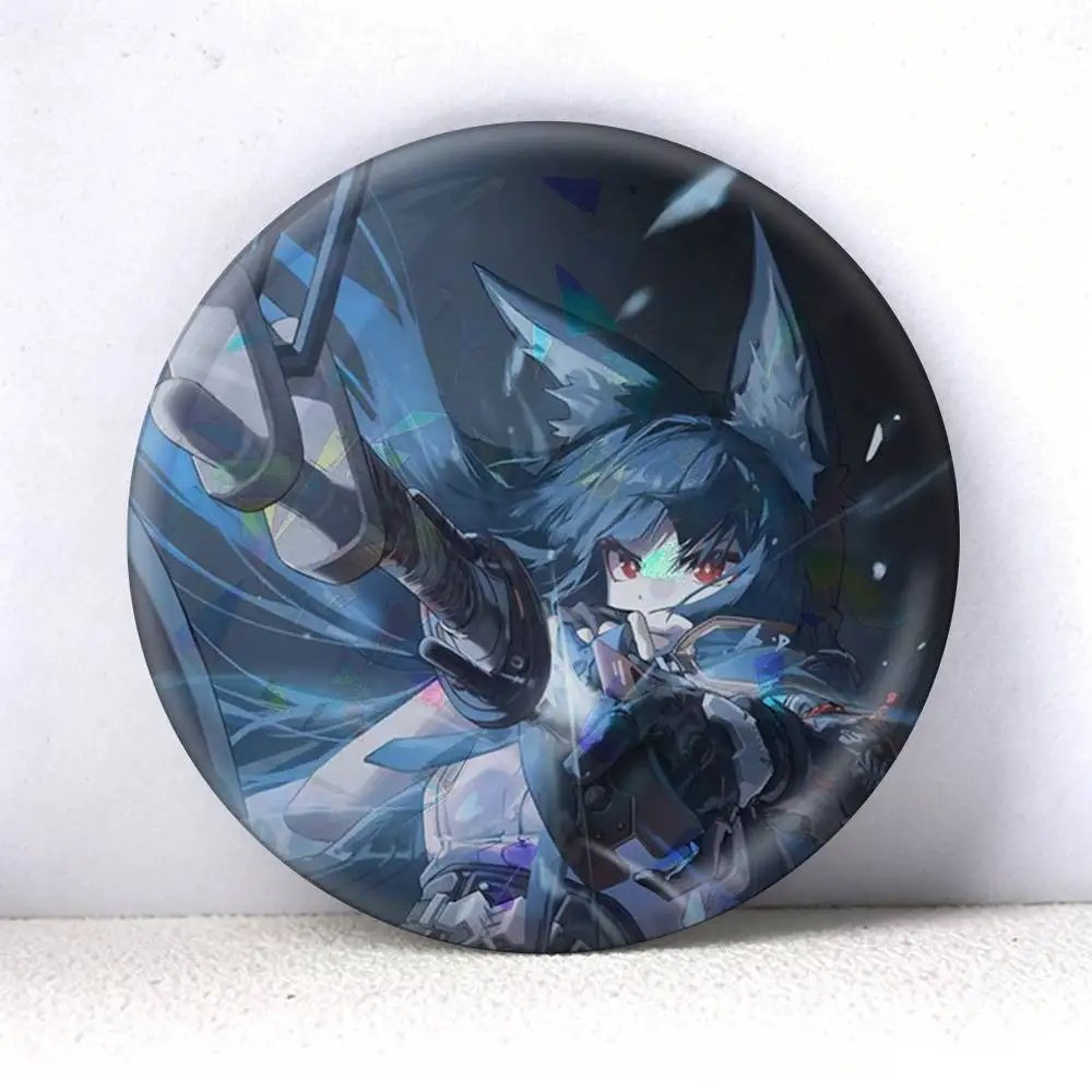 Hoshimi Miyabi ZZZ Game  75mm 44mm 25mm Accessories Toys Badge Brooch Backpack Hat Pins