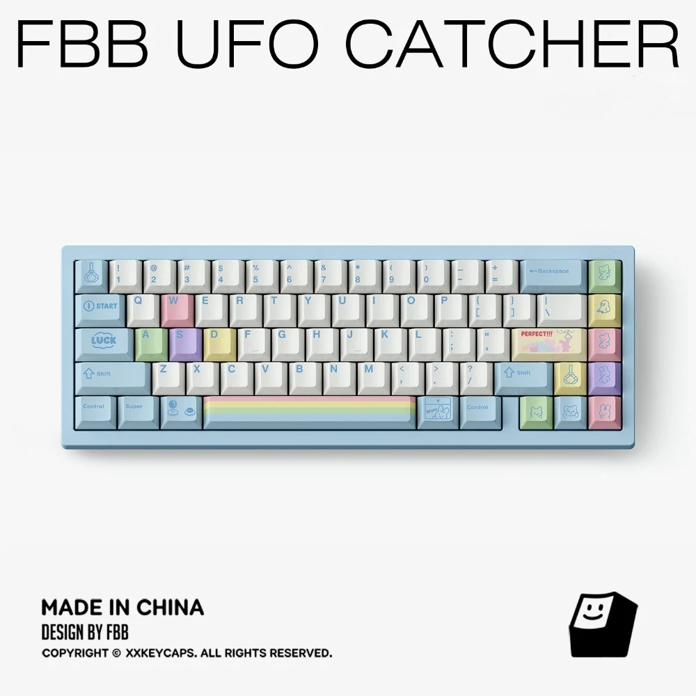 

Crane Machine Theme Keycap Set 151Keys Custom PBT Retro Keyboard Cap Cherry Profile Keycap for Mechanical Keyboard Accessories